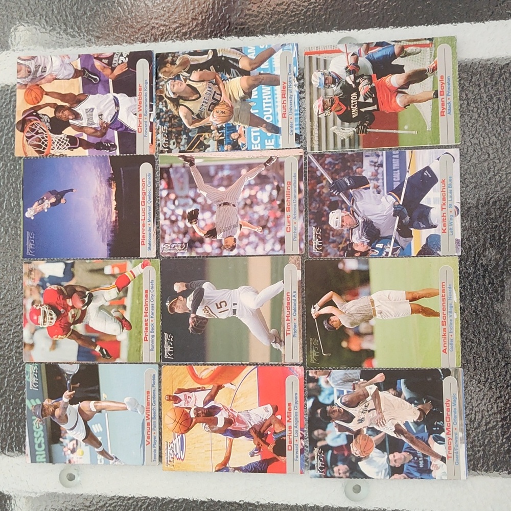 Sports Illustrated Kids Trading Cards #18 - Set of 12 - GUC